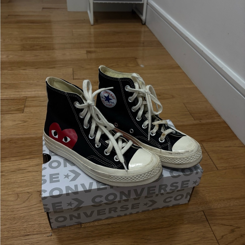 Girls Converse comme de garcons high top